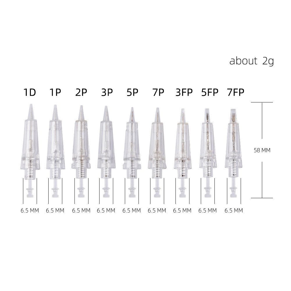 Promotional Tattoo Needles Microbalding Permanent Makeup Eyebrow Tattoo Machine Needles Cartridge