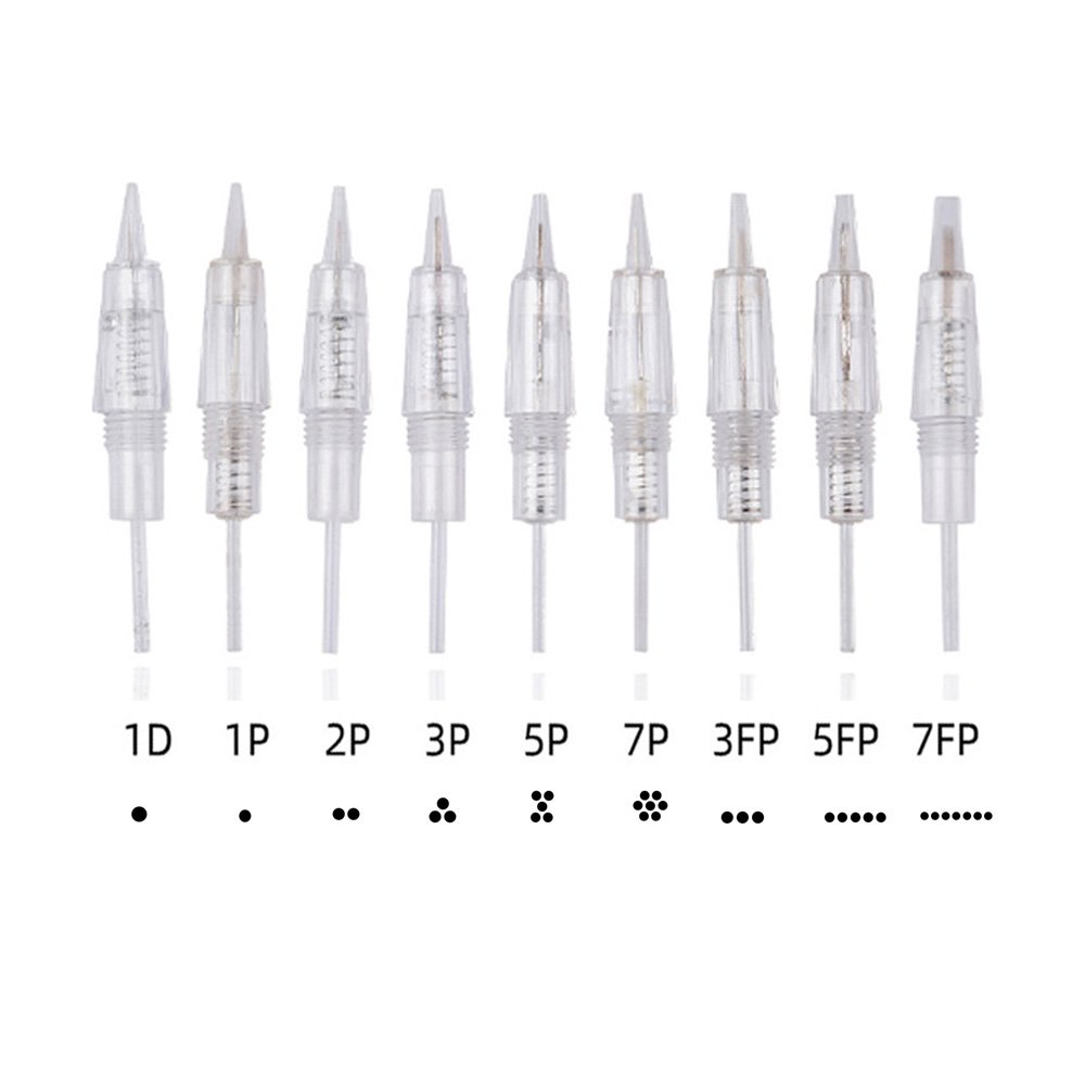 Promotional Tattoo Needles Microbalding Permanent Makeup Eyebrow Tattoo Machine Needles Cartridge