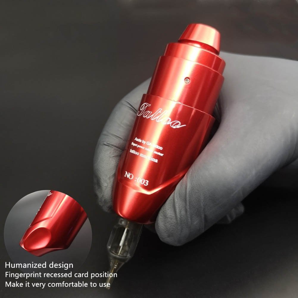 New Design PMU Machine Permanent Makeup Training Tool Eyebrow Microbalding Tattoo Machine Pen Stainless Steel Tattoo Gun 1pc/box
