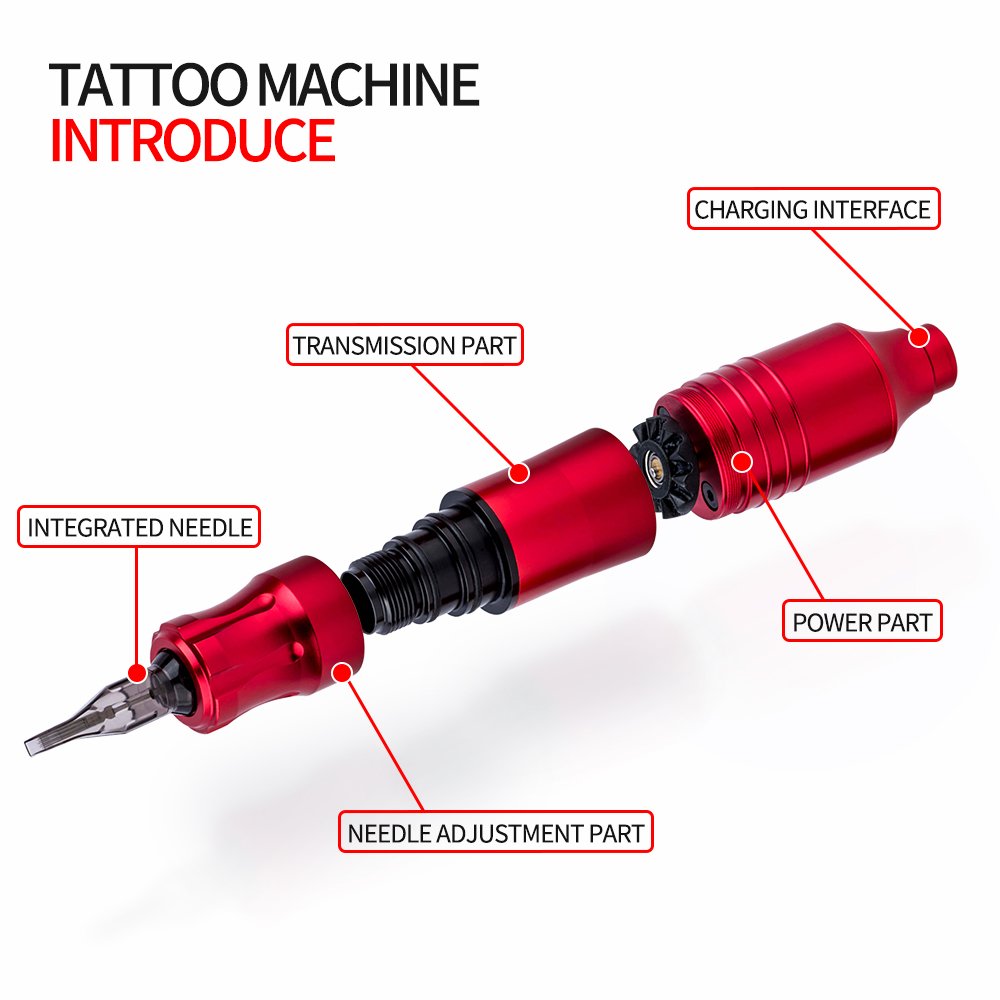 Best Price Power Supply New Tattoo Kit Tatoo Pen Rotary Tattoo Machine Set Full Accessories Kit Professional Tattoo Pen Set