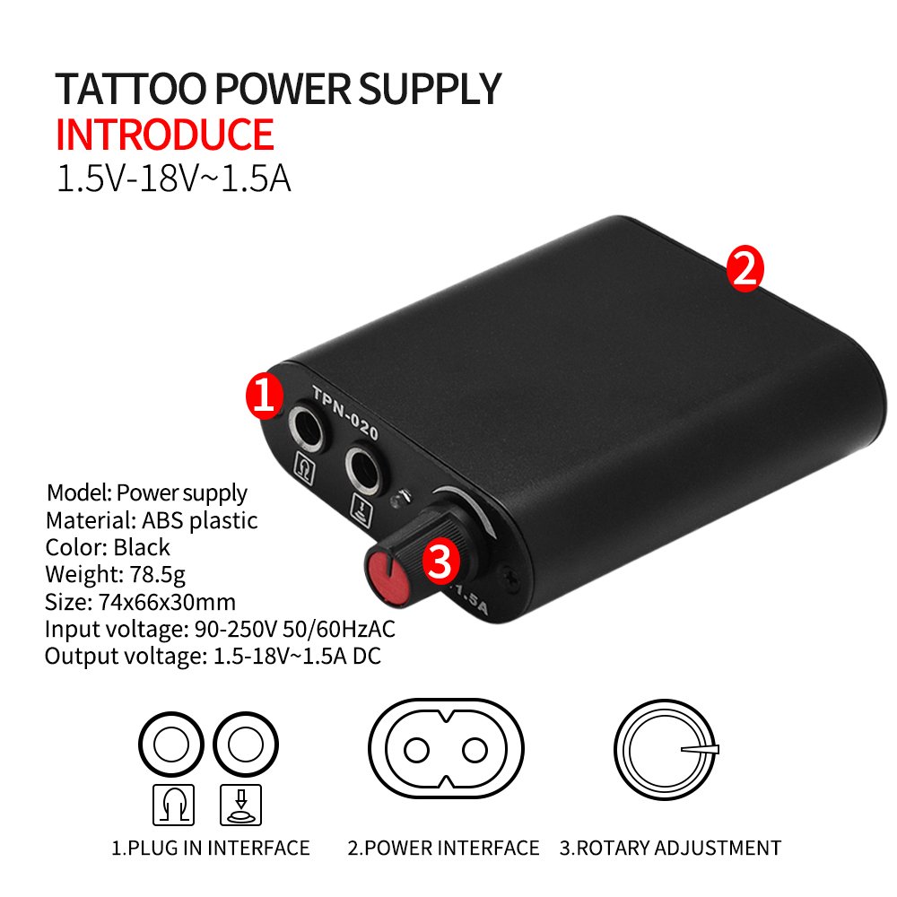 Best Price Power Supply New Tattoo Kit Tatoo Pen Rotary Tattoo Machine Set Full Accessories Kit Professional Tattoo Pen Set