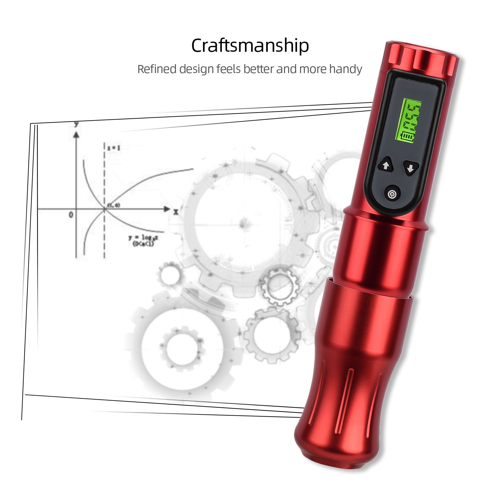 ATOMUS Wireless Tattoo Machine Pen Tattoo Gun Permanent Makeup Machine Tattoo Machine Rotary Microblading Pen for Eyebrow