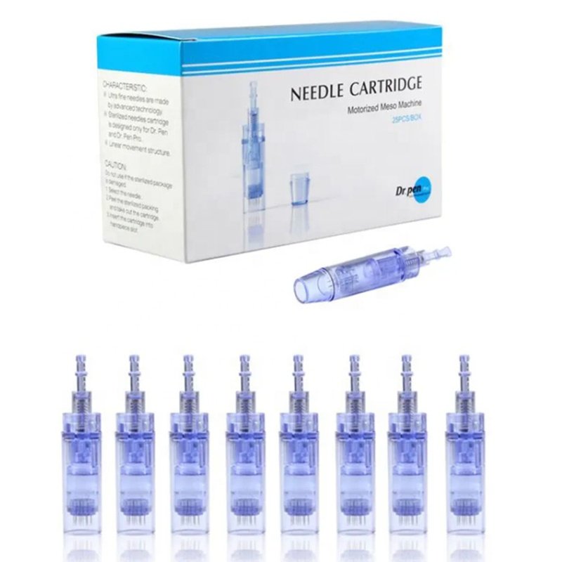 Wholesale dr pen A6 / A1 microneedling cartridge 9/12/36/42/nano pins micro needle