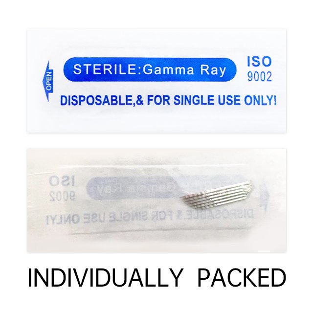 Hot Sales Korean 3 Row*6Pins Microblading Needles Disposable Tattoo Blades Microblading Needles Cartridges Eyebrow Needle Tattoo