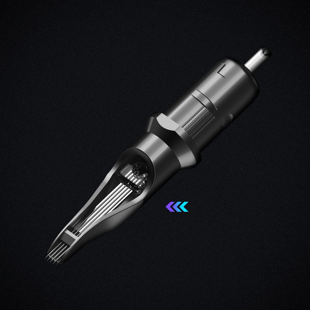 10pcs/Box RL M1 RS RM Tattoo Machine Needles Disposable Sterilized Safety Permanent Makeup Tattoo Cartridge Needle