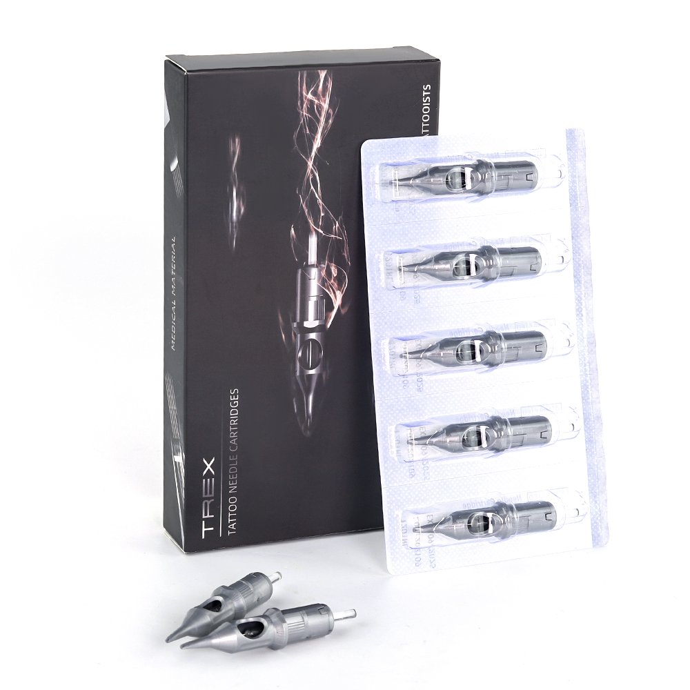10pcs/Box RL M1 RS RM Tattoo Machine Needles Disposable Sterilized Safety Permanent Makeup Tattoo Cartridge Needle