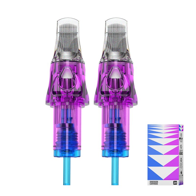 CNC Tattoo Cartridge Needle Wholesale Permanent Makeup Eyebrow Needle 0.35mm Magmum Shader Tattoo Needle Cartridges