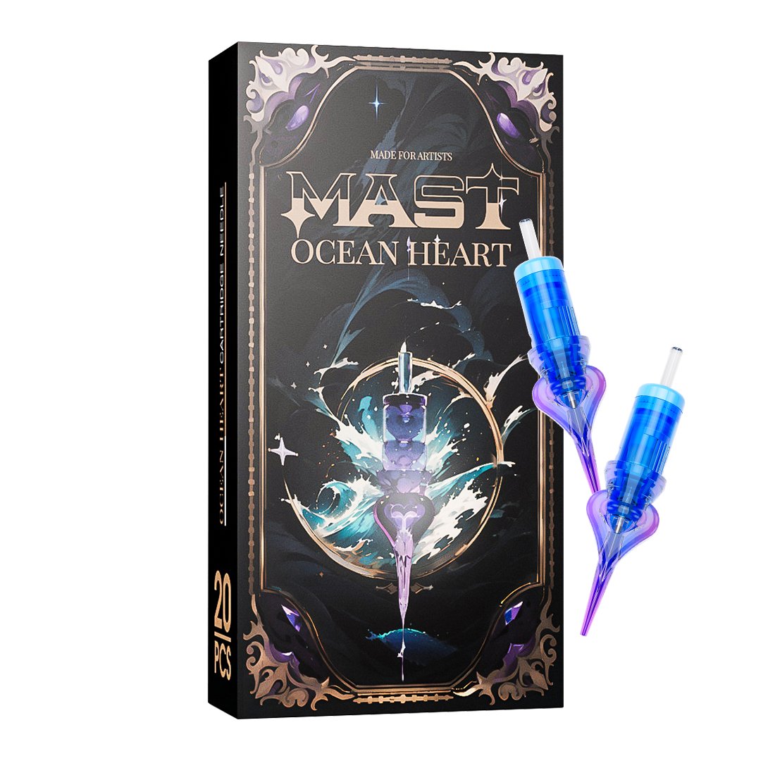 Wholesale Disposable Mast Ocean Heart Cartridges Permanent Makeup Tattoo F KF Type of Tattoo Needles