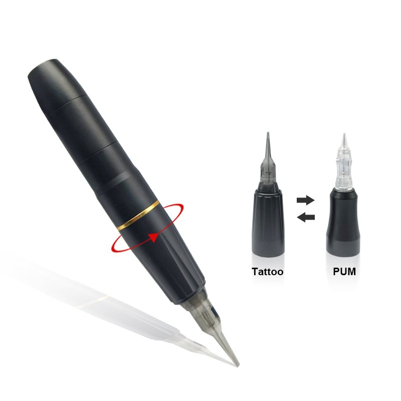 Wireless Academy Rotary Pen Eyebrows Permant Makeup Portable Training Pmu Tattoo Machine Microblading Kit