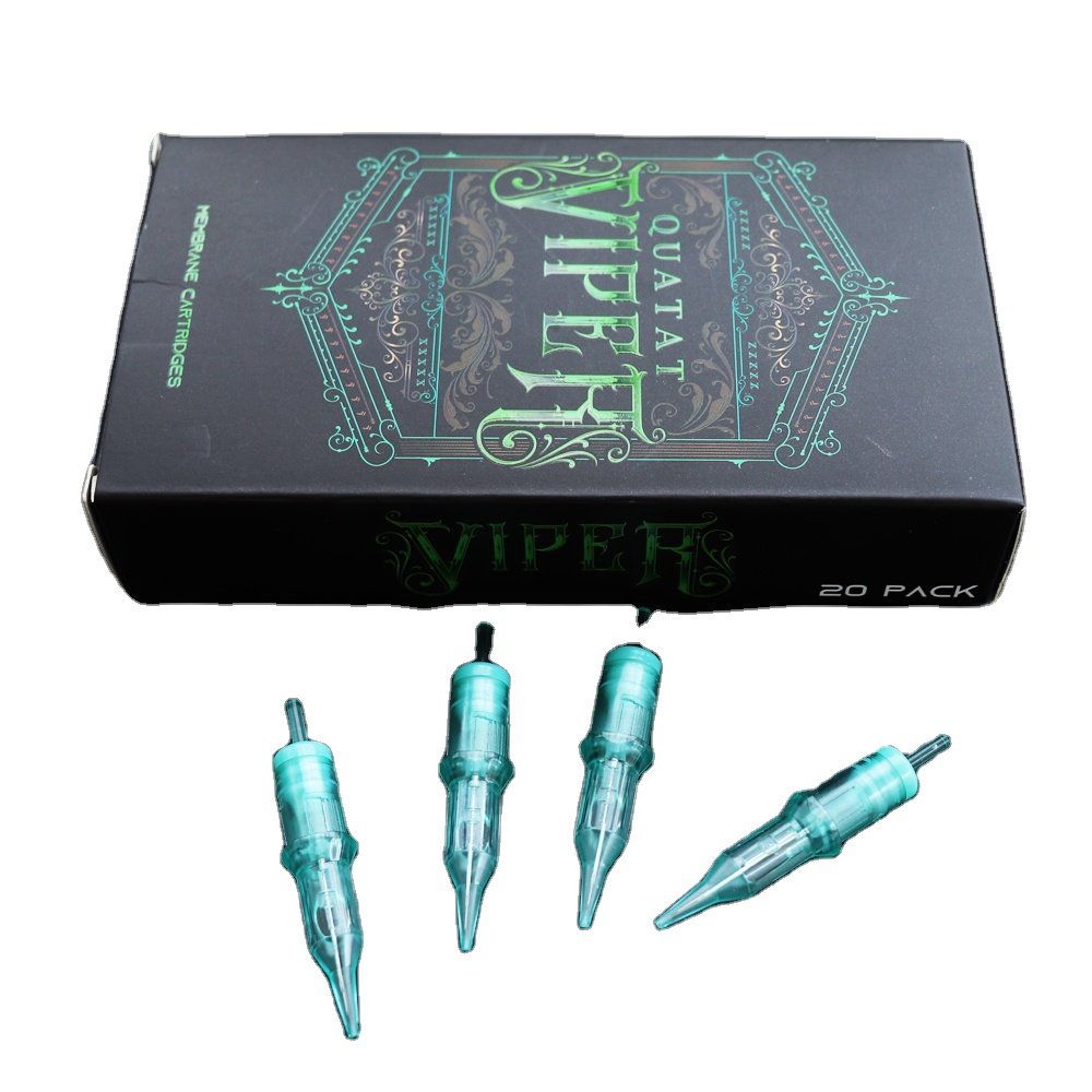 QUATAT Viper brand tattoo supplies needle cartridges high quality permanent make up Membrane needle cartridge tattoo