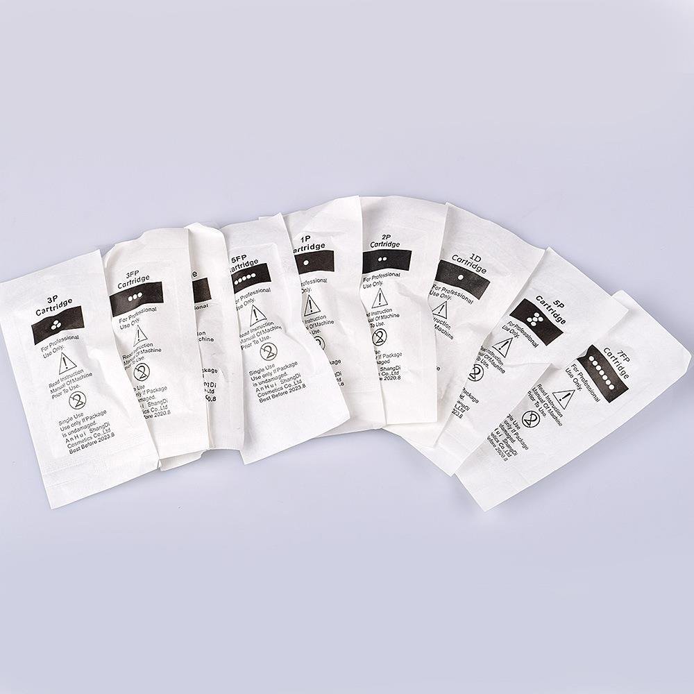 Disposable Professional 1RL 3RL 5RL 5F 7F Microblading Needle for Permanent Makeup Machine Tattoo Cartridge Needle PMU Supplies