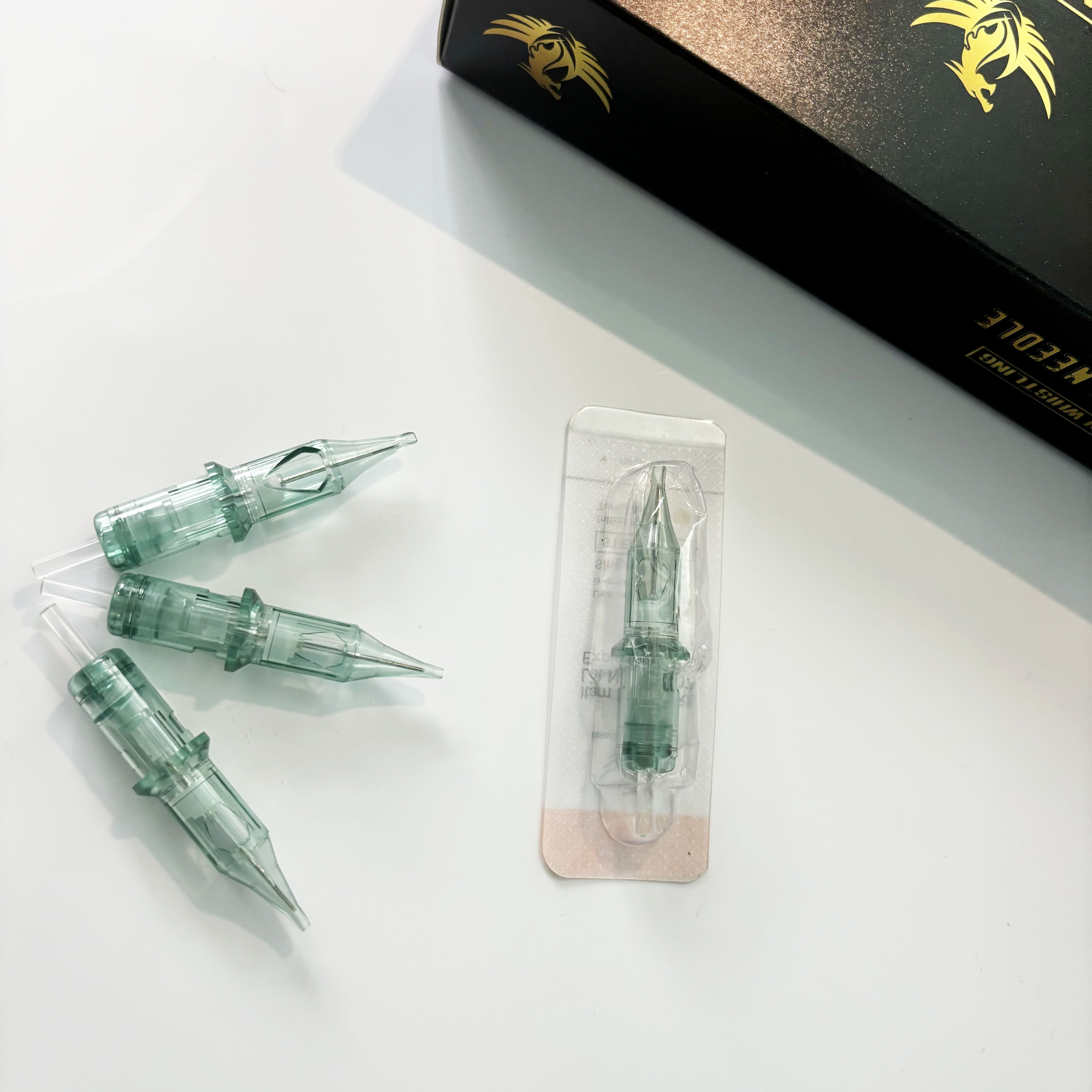 20pcs RM M1 Tattoo Cartridge Needles Disposable Tattoo Needles Permanent Makeup Needle for Tattoo Body Art