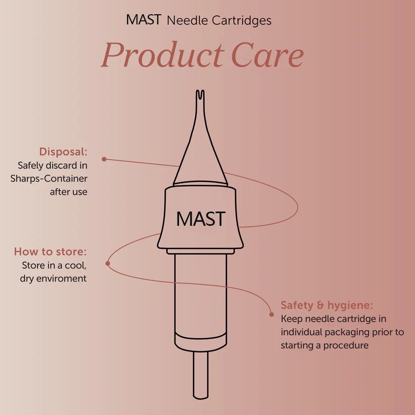 Mast Cyber Tattoo Needles Cartridges Permanent Makeup
