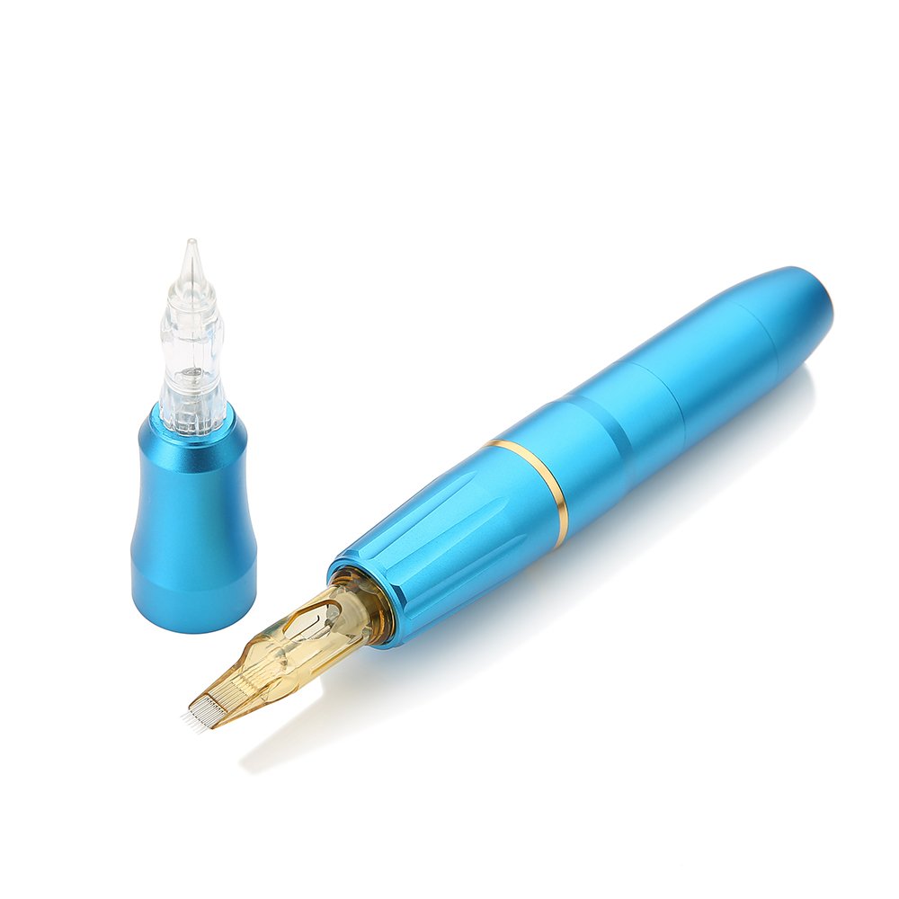 Hotsale Private labeling 5 colors 8V Replaceable Grip Lip Tattoo Machine Gun Permanent Makeup Rotary Tattoo Pen for tattoo