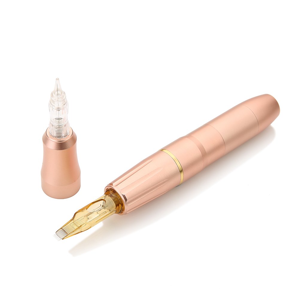 Hotsale Private labeling 5 colors 8V Replaceable Grip Lip Tattoo Machine Gun Permanent Makeup Rotary Tattoo Pen for tattoo