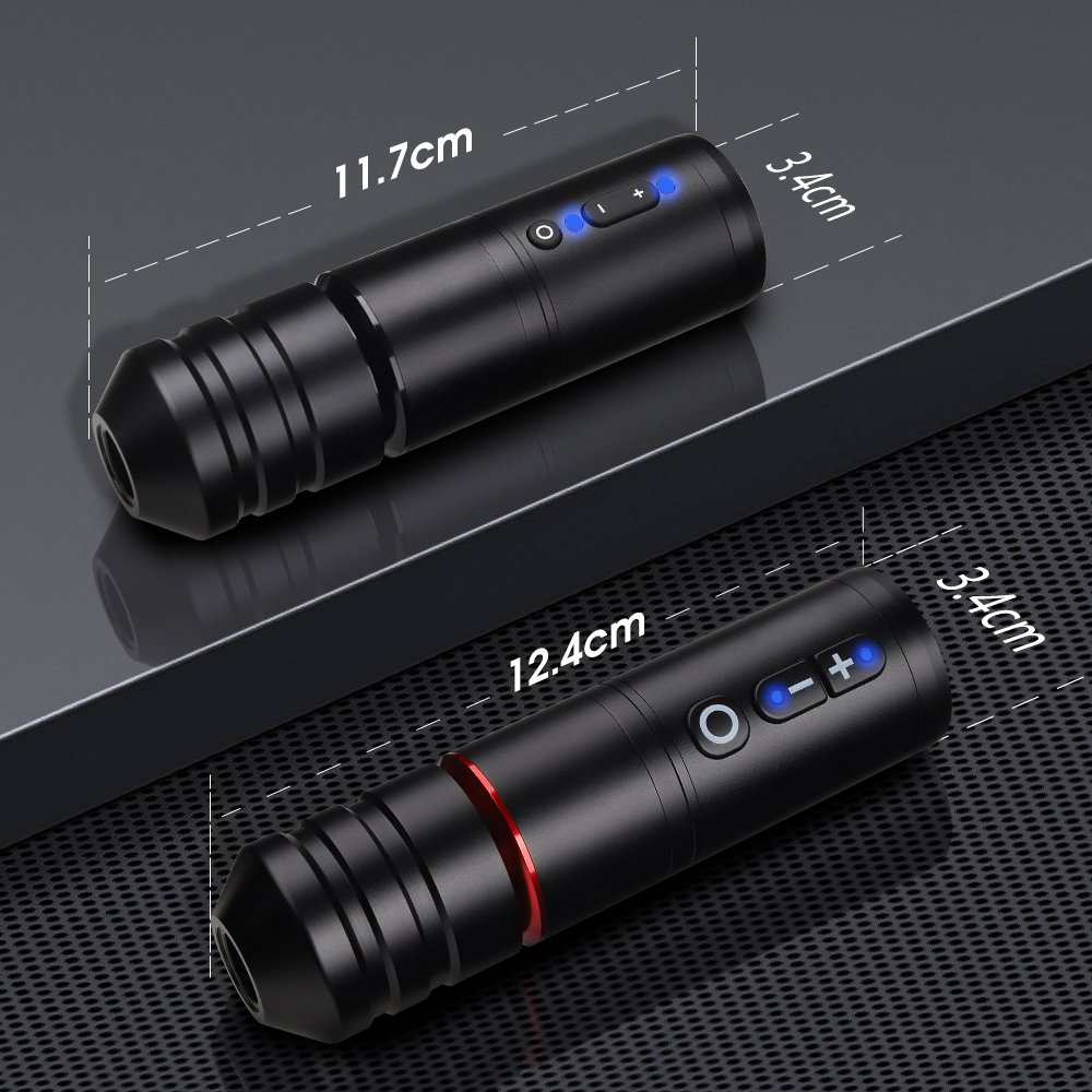 Ambition Ninja Pro 2400mAh Powerful Coreless Motor Professional Rotary Wireless Tattoo Cartridge Pen Machine for Body Art