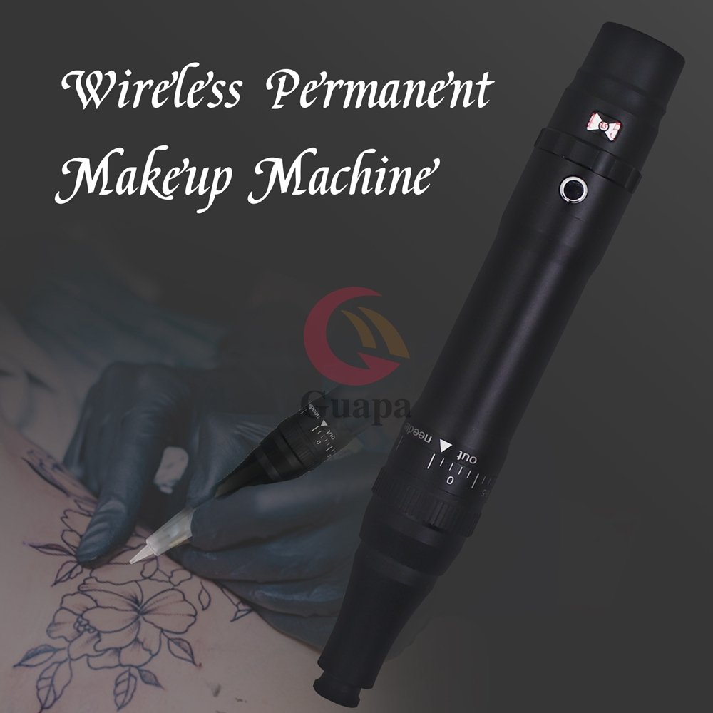 OEM Wireless Permanent Makeup Machine Cordless Tattoo Machine with 1 Battery for Ombre Powder Brows Eyeliner Lip Microshading