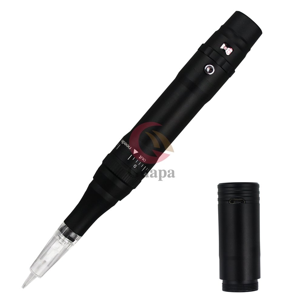 OEM Wireless Permanent Makeup Machine Cordless Tattoo Machine with 1 Battery for Ombre Powder Brows Eyeliner Lip Microshading