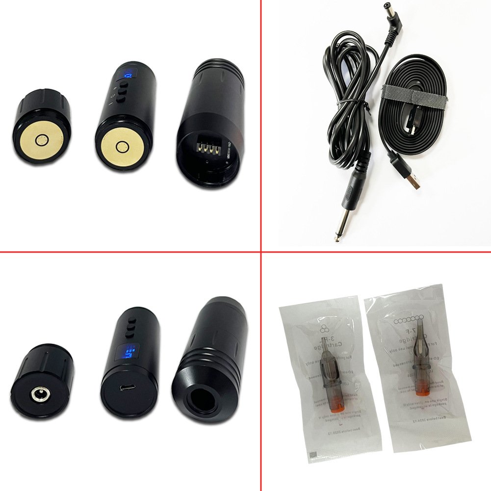Hot High Quality Black Private Label Supplies Tattoo Machine for Salon Microblading Eyebrow Eyeliner Lip Tattoo Machine Pen