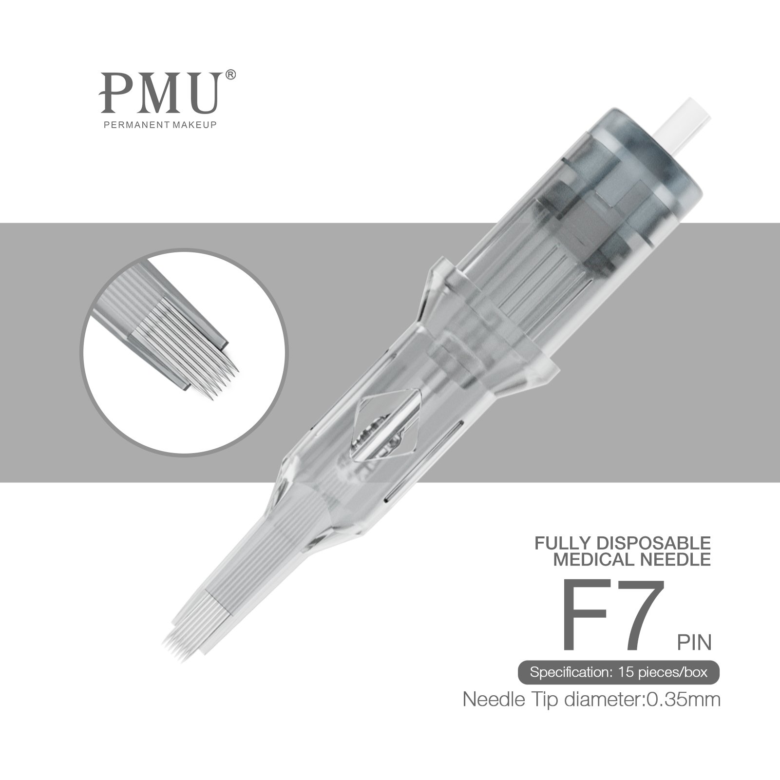 Universial Permanent Makeup Tattoo Cartridges 0.35mm Needles