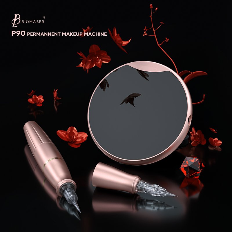 Biomaser P90 dermografo micropigmentacion digital microblading machine permanent makeup machine for eyebrow embroidery