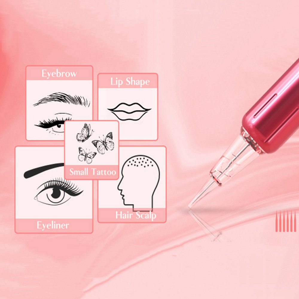 POPU Pinki Single Row 5M1C RM Curved Magnum Permanent Makeup Tattoo Needle Cartridges with Membrane Wholesale CE Certified