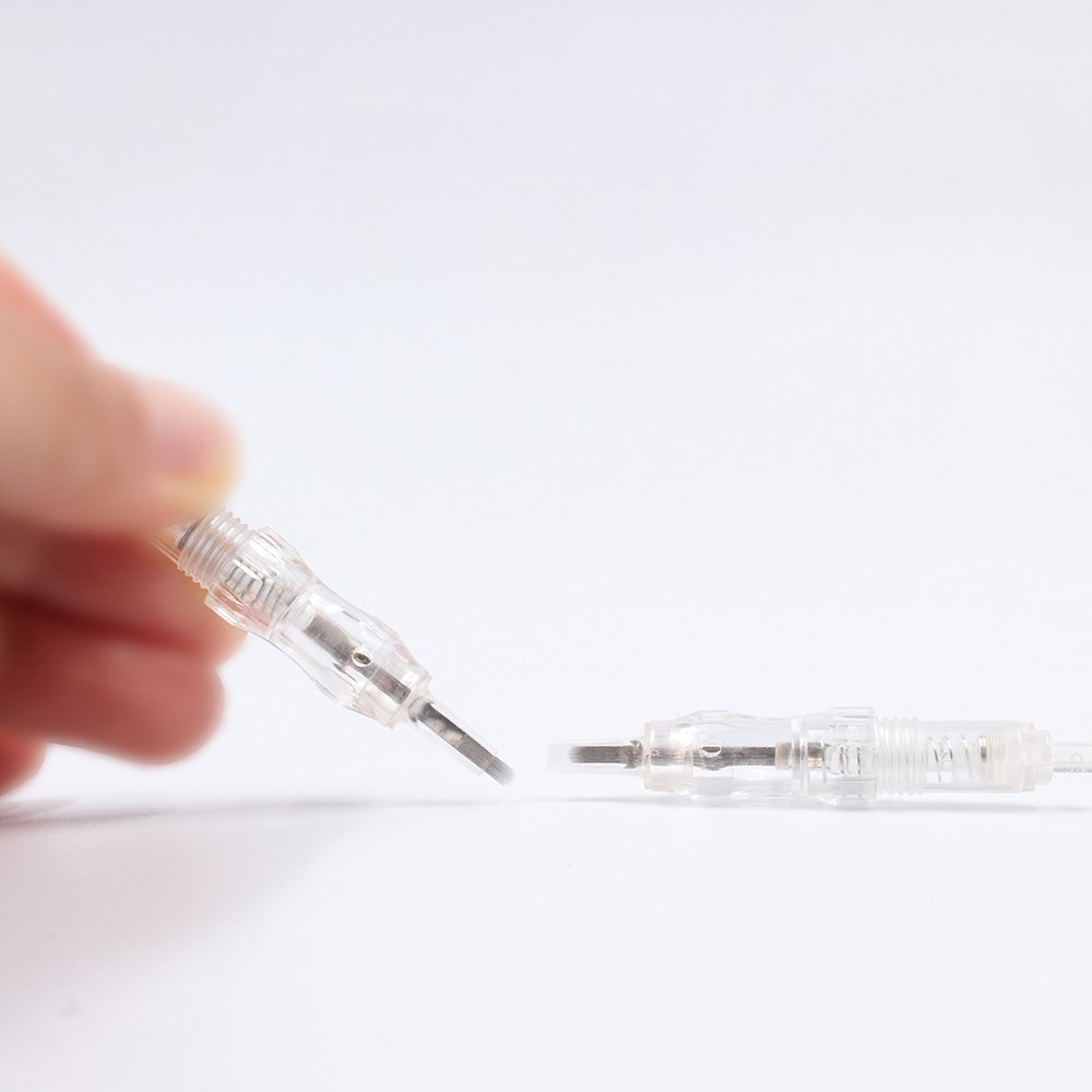 biomaser screw cartridge needle EO gas sterilized 10pcs/ box microblading tool permanent makeup microblading needles