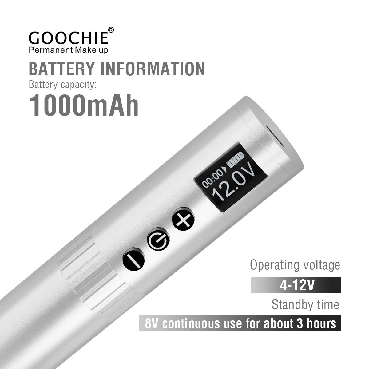 PMU Wireless Tattoo Pen Permanent Makeup Machine
