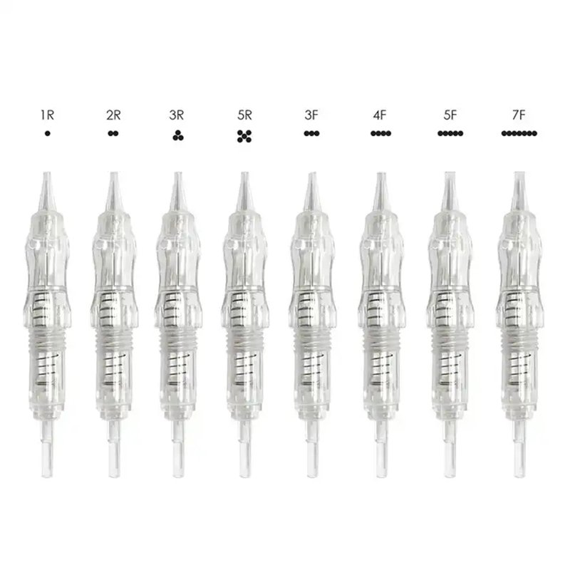 Factory Sale Digital Black Pearl Permanent Makeup Screw Cartridge Tattoo Needles For Eyebrow lips tattoo