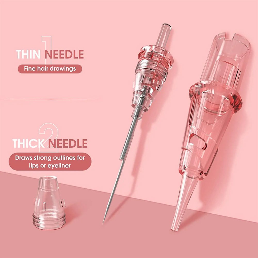 INKin MLK BRO RM 15M1C agujas para tatuar scalp micropigmentation permanent makeup needles tattoo cartridges