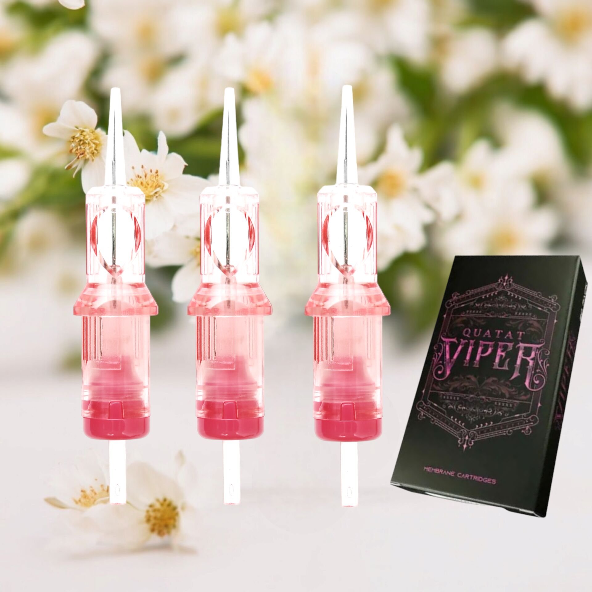 permanent makeup pink tattoo disposable Cartridge needles eyebrow