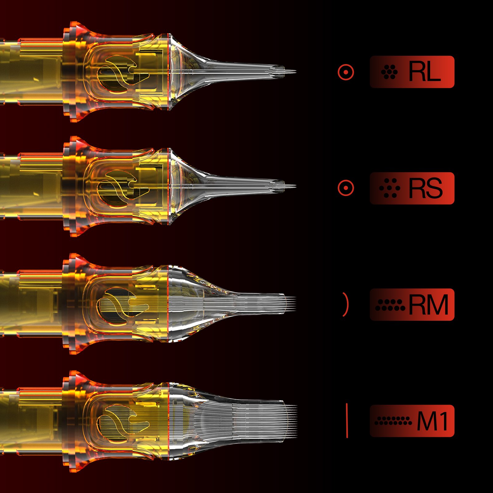 2024 Newst CNC Fuego tattoo cartridge needle permanent makeup cartridge needles free sample