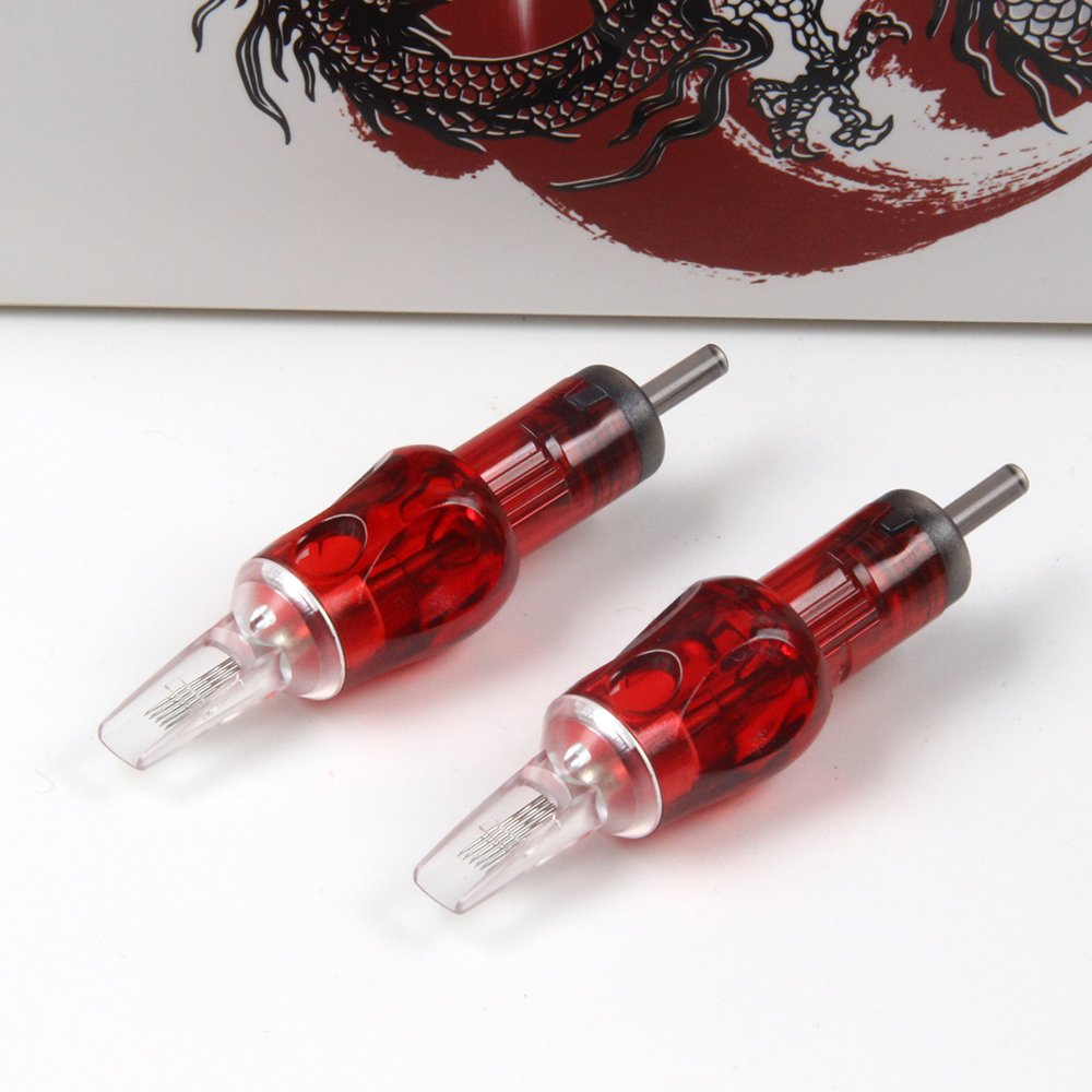 20pcs universal tattoo cartridge needle wholesale permanent makeup & scalp needle with safety membrane Round liner 1RL 3RL