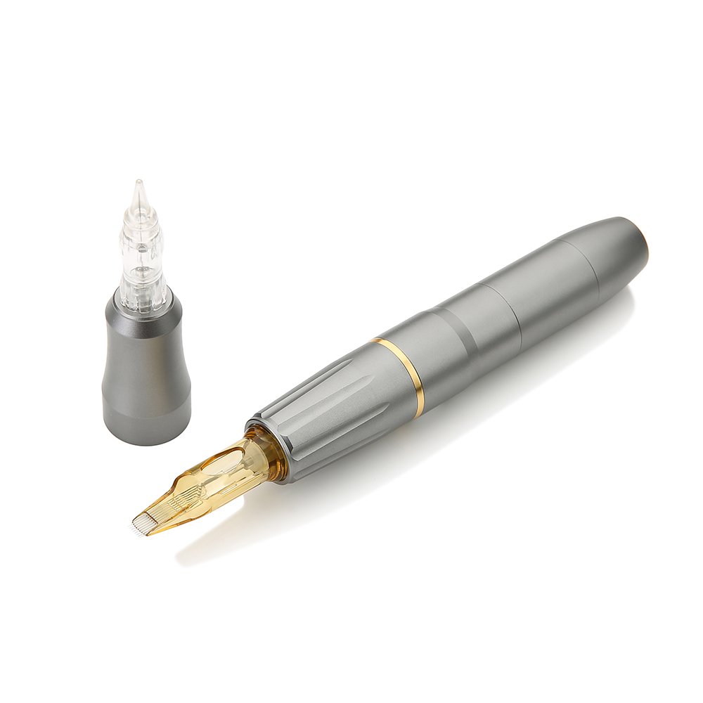 Hotsale Private labeling 5 colors 8V Replaceable Grip Lip Tattoo Machine Gun Permanent Makeup Rotary Tattoo Pen for tattoo