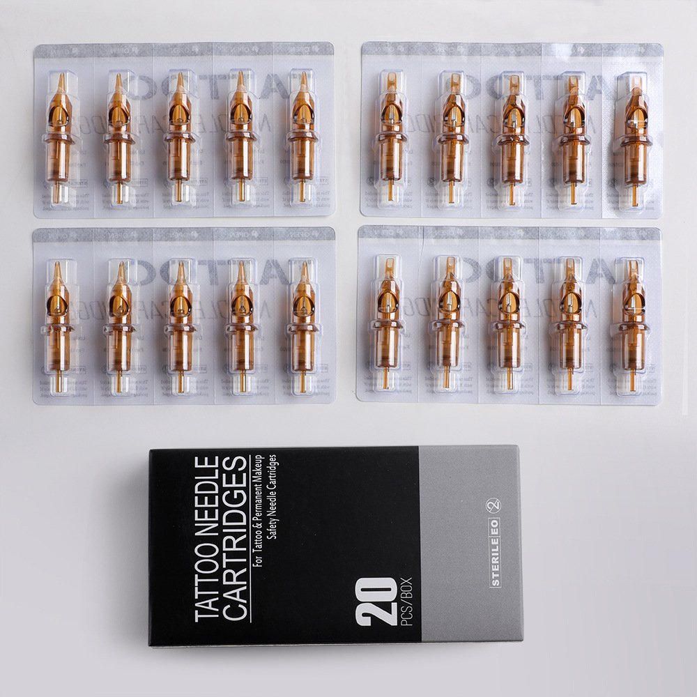 New Hand Basic Tattoo Machine Set 1500mAh Battery Wireless Tattoo Pen Needle Cartridges 20pcs Bandage Tattoo Kit