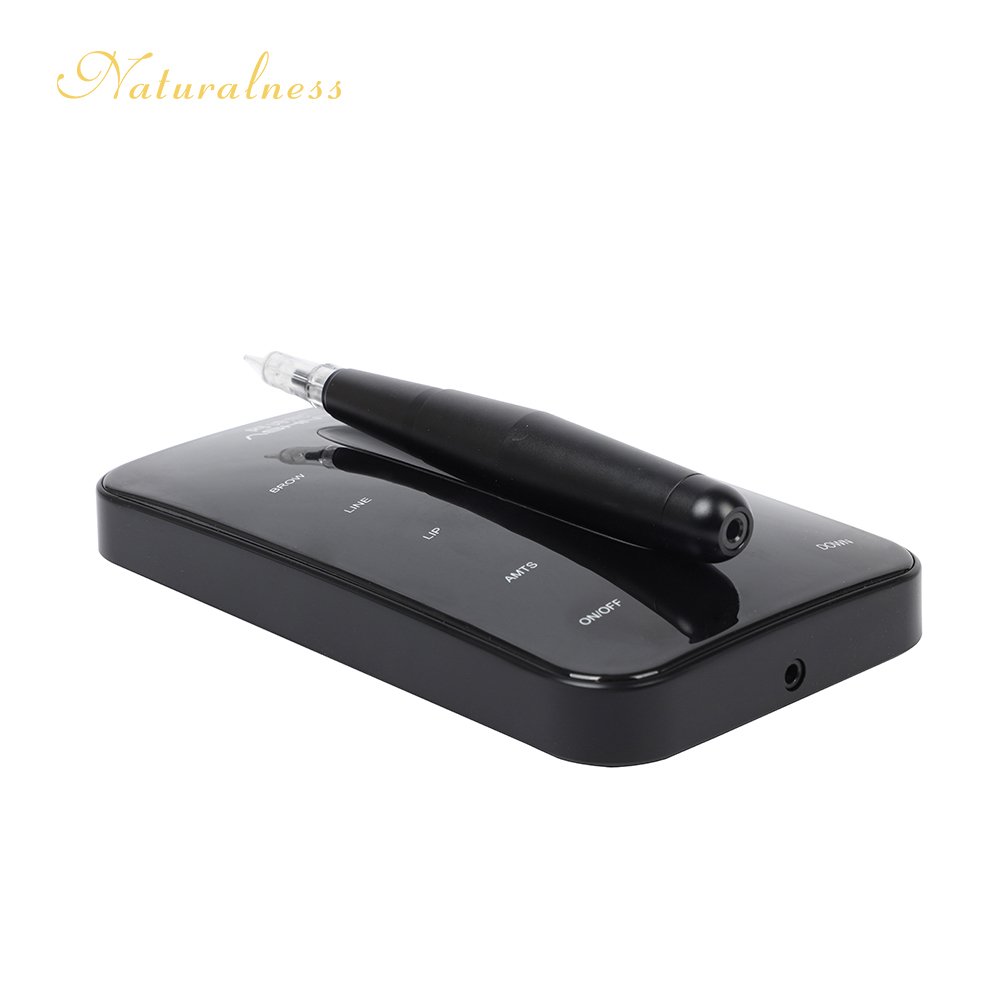 YD Tattoo Machine Black Shiny Battery Permanent Makeup Machine for Training