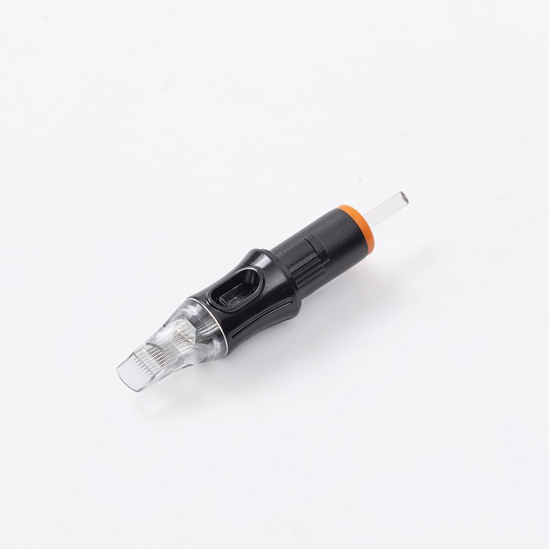 20PCS/Box OEM Logo Eo Gas Sterilized Universal Disposable Tattoo Cartridge Needles for Powder Nano Brows Hair Stroke Lips Tattoo