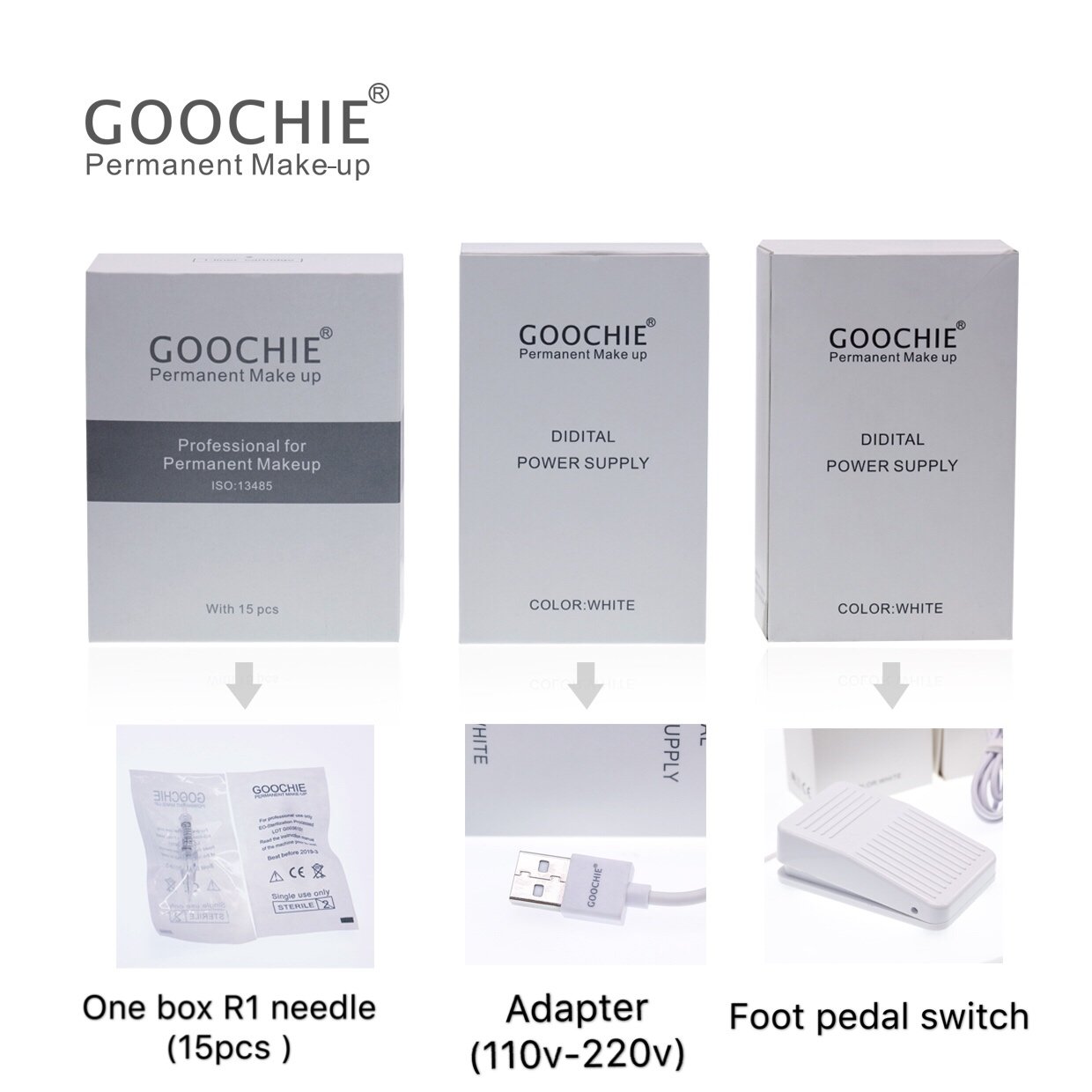 High Speed Goochie M8 Scalp Micropigmentation Eyebrow Microblading Shading PMU Machine