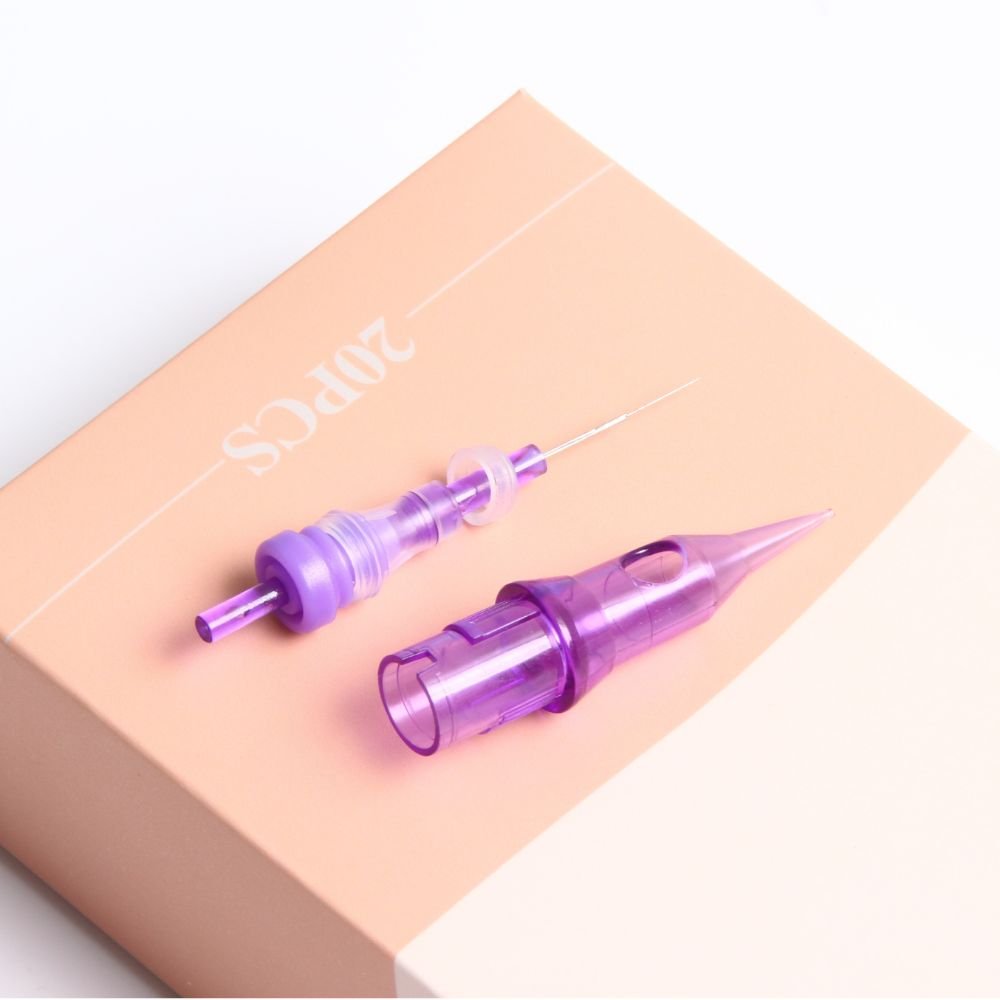 20pcs/box Universal Tattoo Cartridge Needle 3RL 5RL 7RL 9RL Permanent Makeup SMP Needles For Tattoo Machine Grip