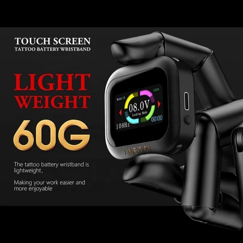 Molong Tattoo Supply Newest LED Display Power Permanent Makeup Wireless power supply