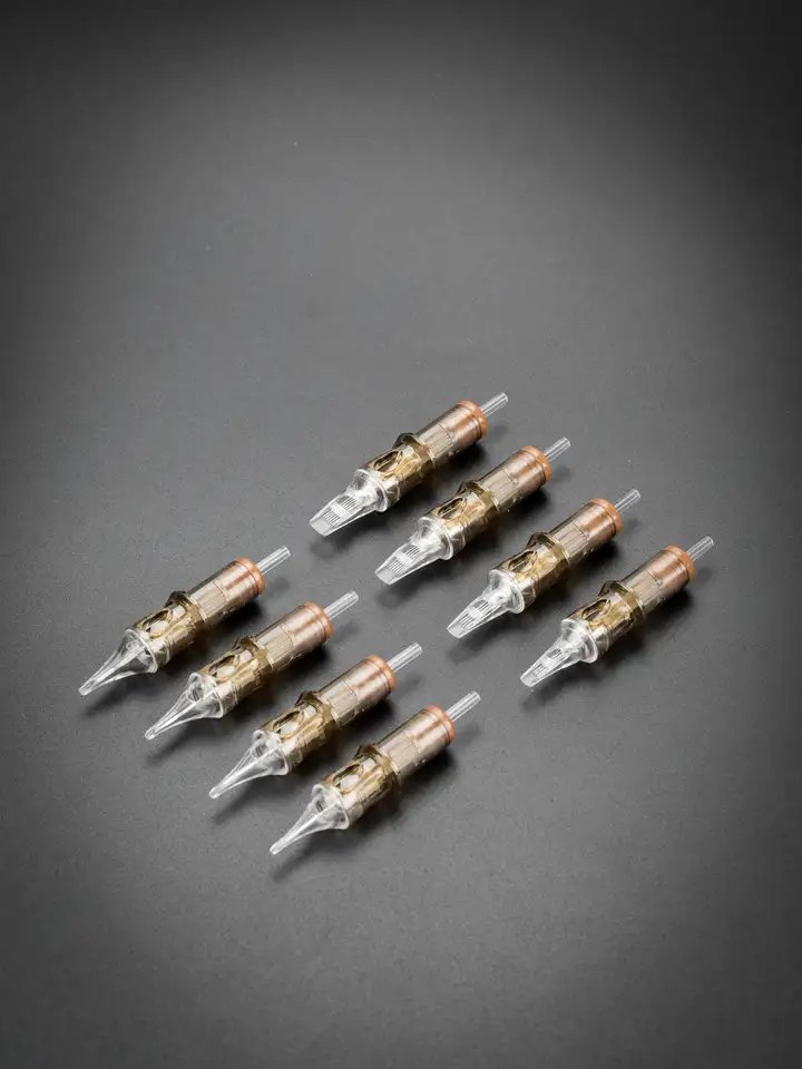 Custom Free sample Plastic Sterilized High Quality Tattoo Cartridges Hot Sale Premium Professional Tattoo Cartridges Needle