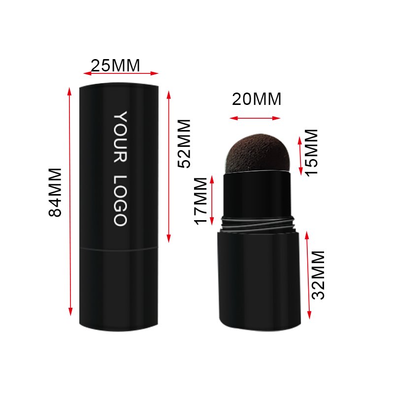 Waterproof powder eyebrow stamp set shaping private label eye brow stamp kit one step stamp brow