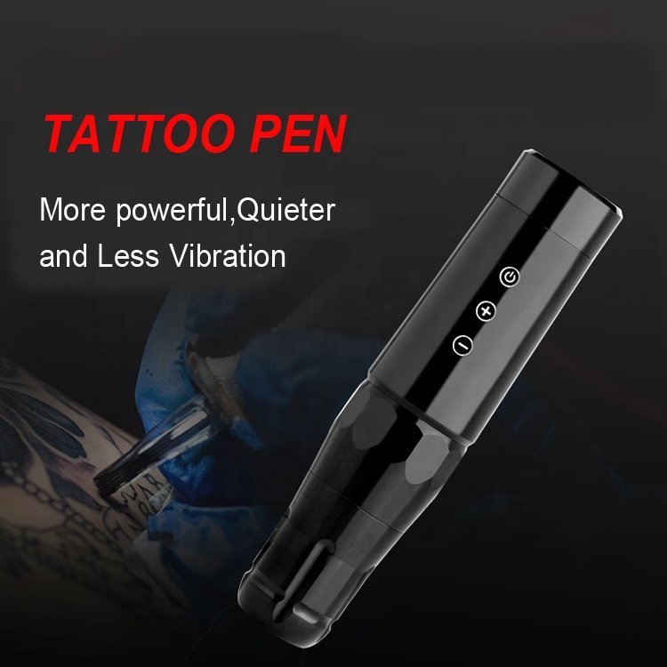 Professional Waterproof 3d Electric Makeup Eyebrow Gun Microblading Slim Pink Machine 13.5cm Wireless Body Rocket Tattoo Pen