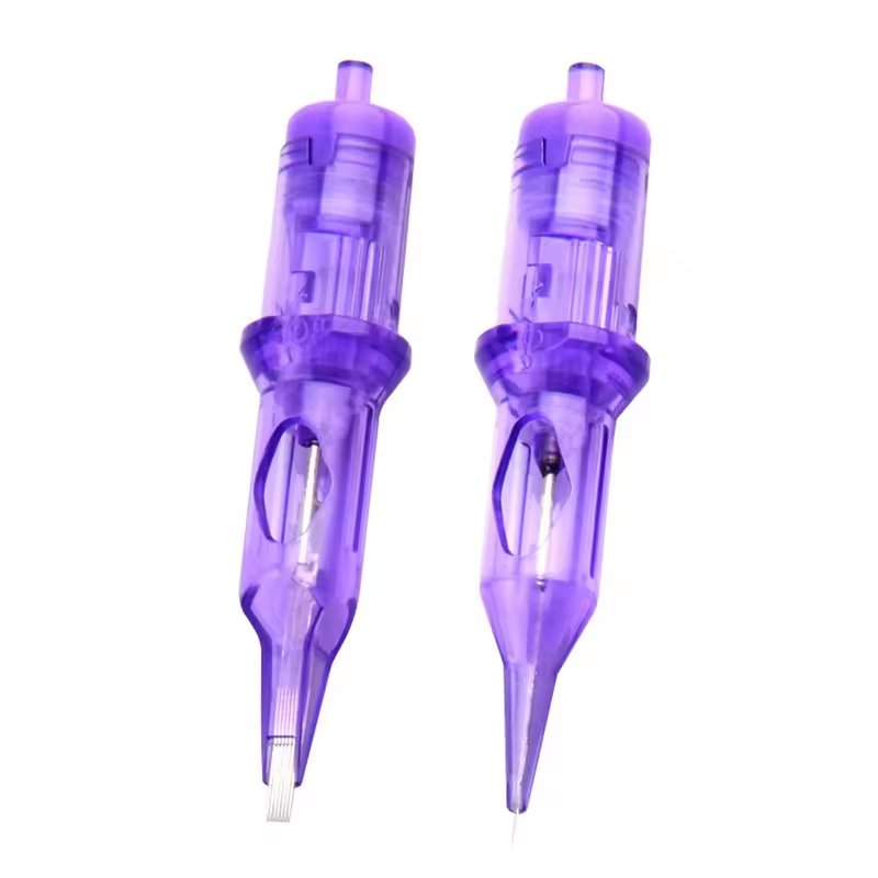 Tattoo Cartridge Needles RL Round Liner Disposable Sterilized Safety Semi Permanent Makeup Eyebrow Tattoo Machines