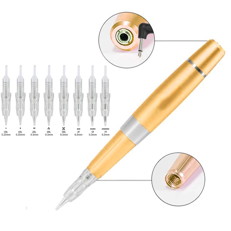 Accepted OEM Customized Digital Tattoo Machine Set Powerful Tattoo Panel Microblading Kit for academy