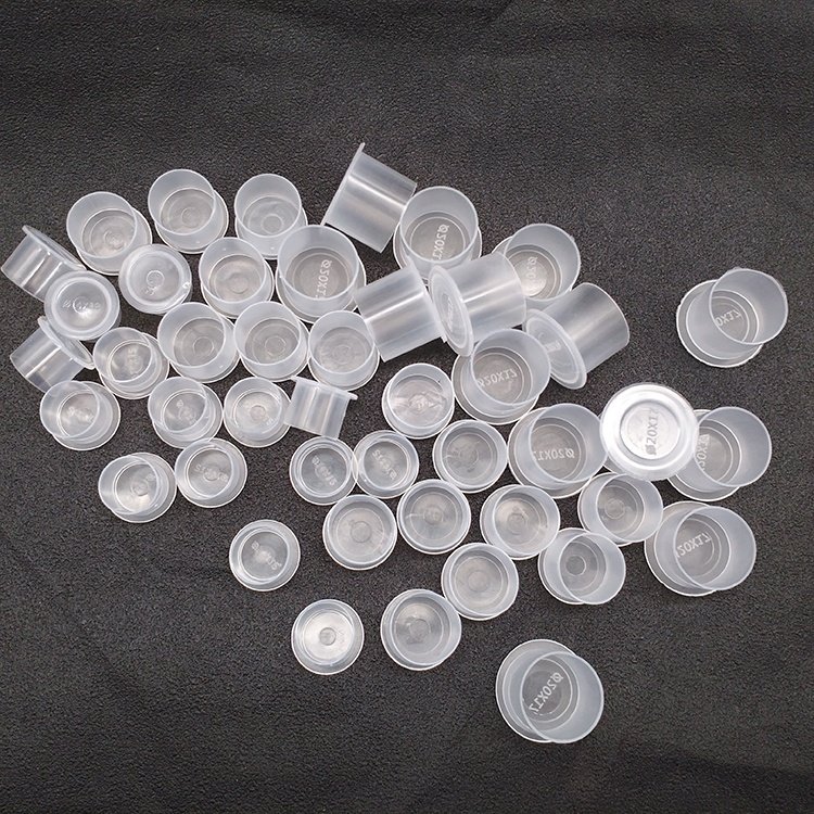 Wholesale Tattoo Equipment Disposable Plastic Tattoo Ink Cups Permanent Makeup Pigment Clear Ink Cup Other Body Art Cups Ink