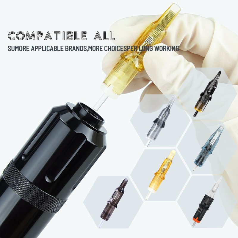 2200MA battery Professional permanent makeup Rotary Tattoo Gun Tattoo Pen Machine With Battery
