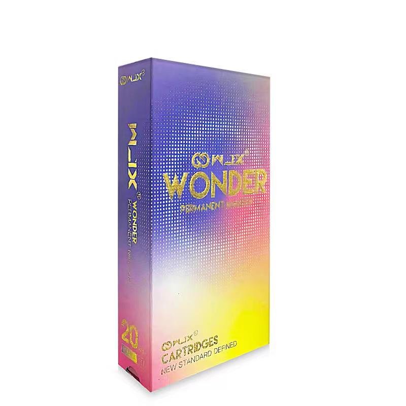 100+ purchase WJX WONDER bicolor dual ink cleaning hole Membrane Silicone Agulha De Tatuagem cartridge needle tattoo cartridge