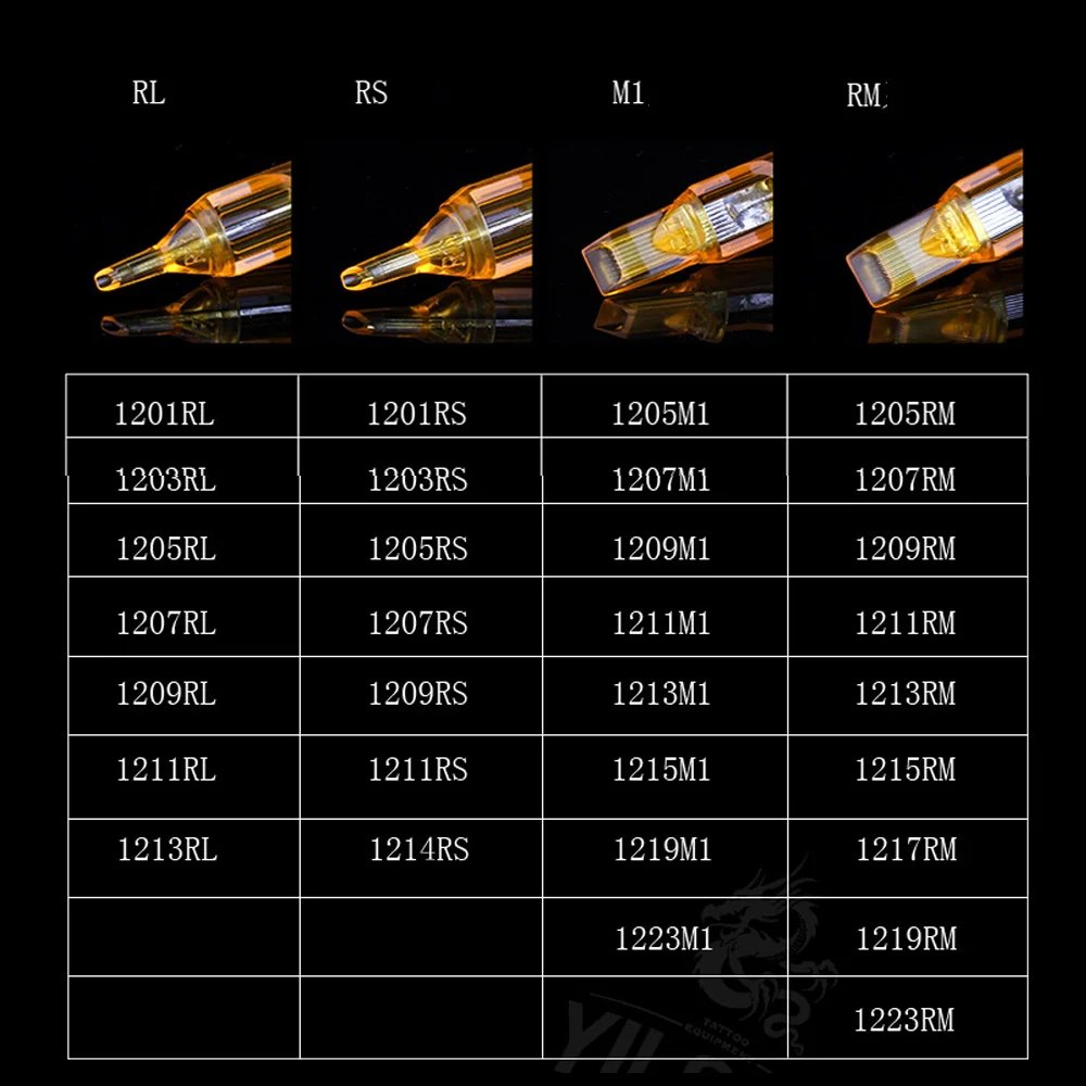 Tattoo Needles Cartridge Micropigmentation For Permanent Make-Up Eyebrows Eyelinver Lips Microblading Body Art