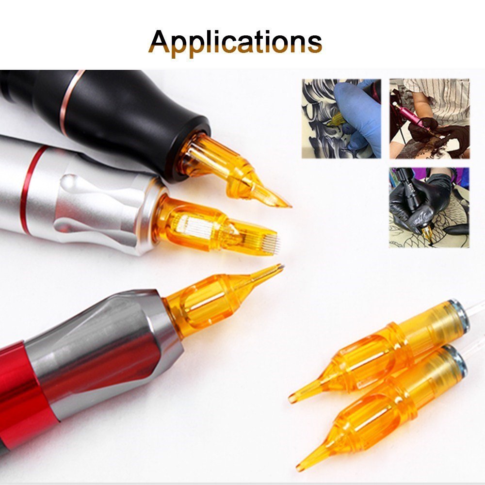 Tattoo Needles Cartridge Micropigmentation For Permanent Make-Up Eyebrows Eyelinver Lips Microblading Body Art
